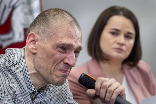 Сергей Тихановский вновь расскритиковал свою жену