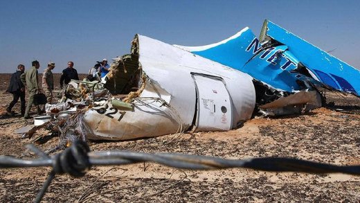 Расследование крушения российского Airbus A321 над