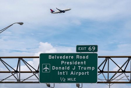 В США появился аэропорт имени Трампа