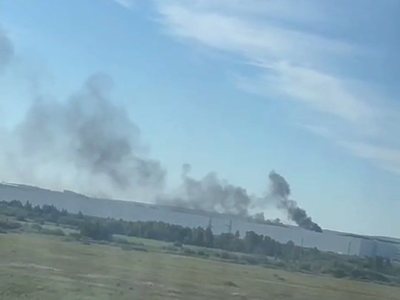 Пожар на складе вб в Екатеринбурге