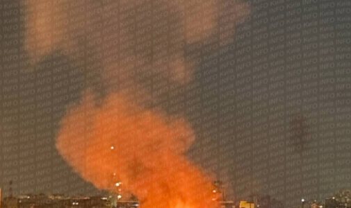 Киев под массированной атакой в городе