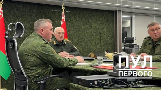 Лукашенко и Путин по видеосвязи